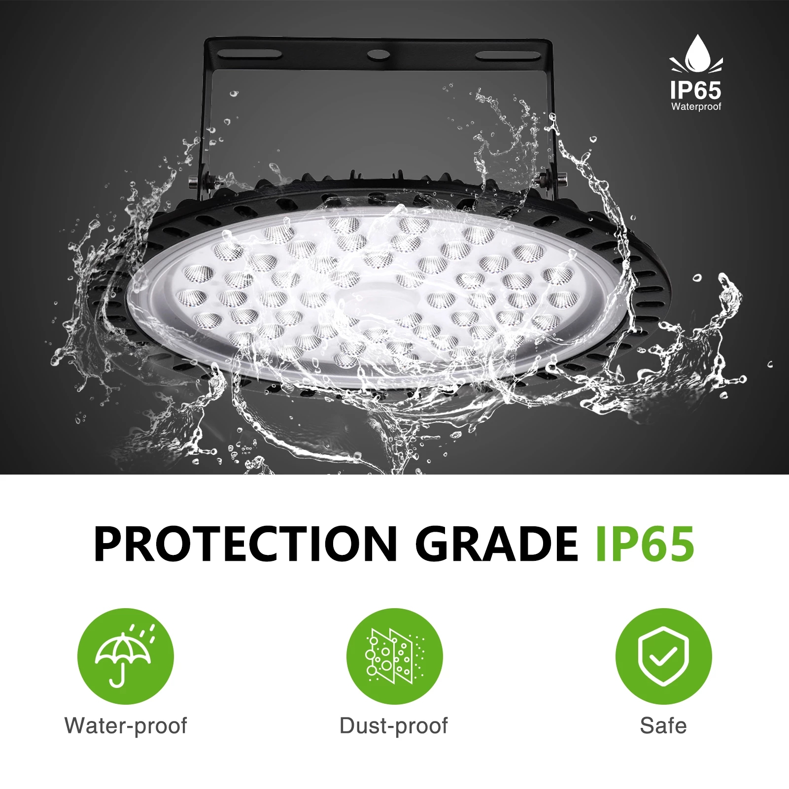 JY-004 200W Adjustable UFO High Bay Light