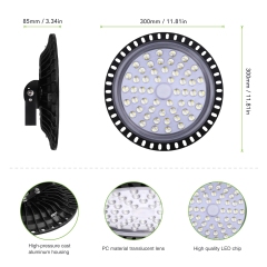 JY-004 200W Adjustable UFO High Bay Light