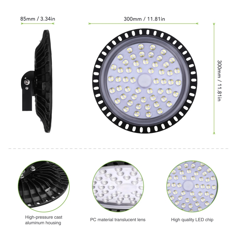 JY-004 200W Adjustable UFO High Bay Light