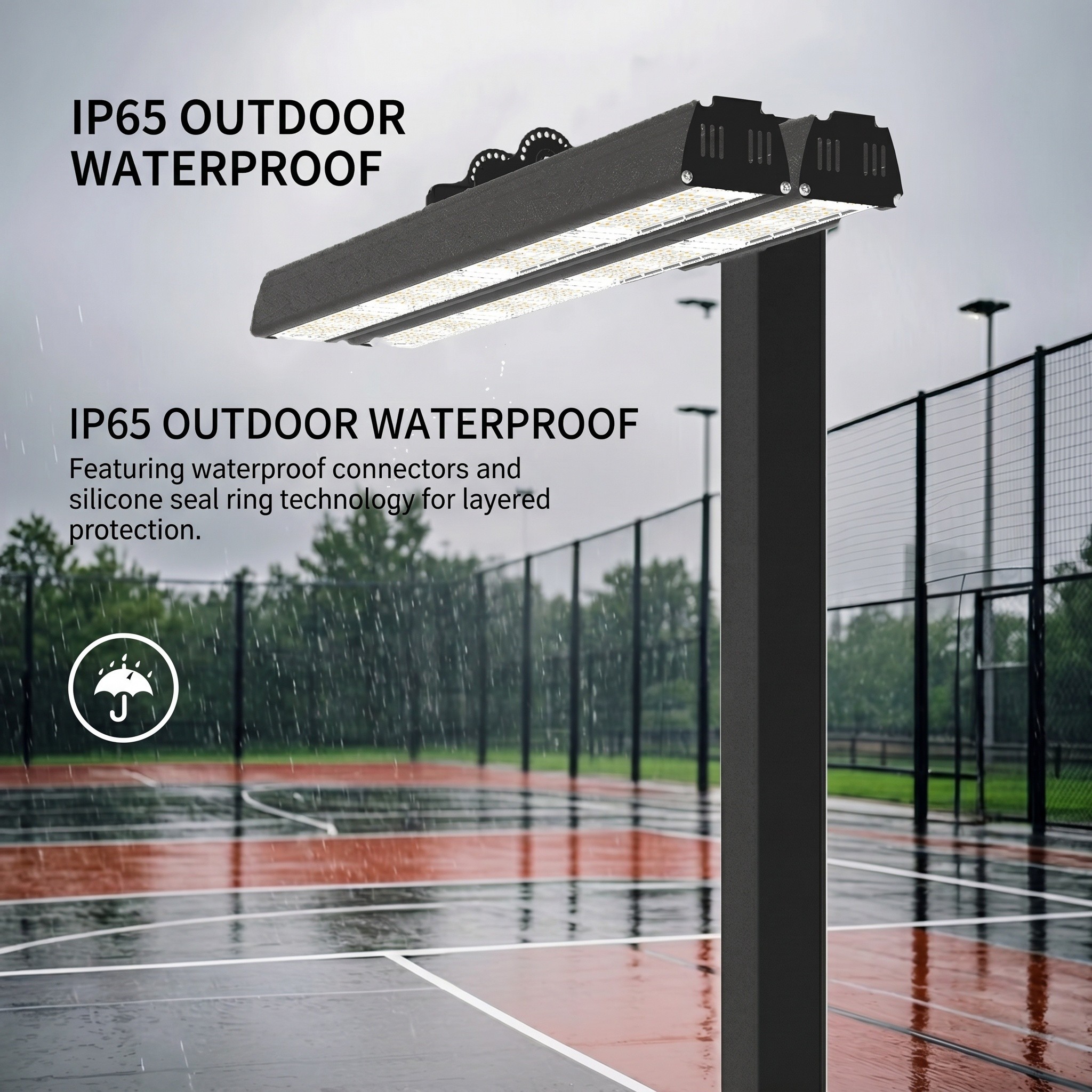BD-004 200W IP65 LED Pickleball and Badminton Court Light