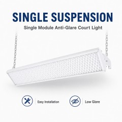 BD-005 Suspended Honeycomb Anti-Glare LED Badminton Court Light