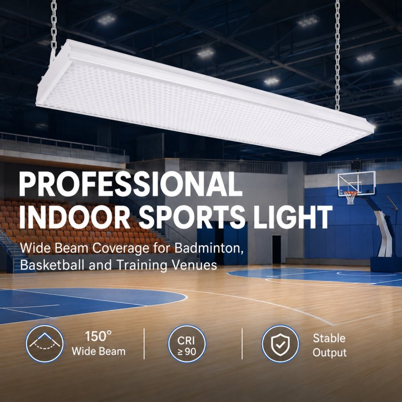 BD-005 Suspended Honeycomb Anti-Glare LED Badminton Court Light