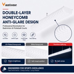 BD-003 Dragon-Scale Anti-Glare LED Badminton Court Light