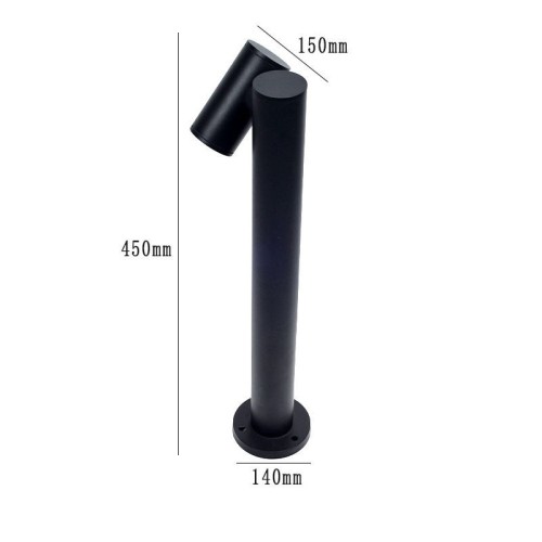 OD-032 IP65 Rotatable LED Bollard Light