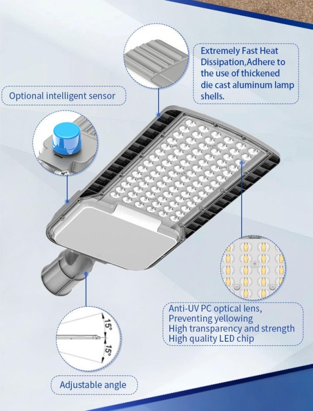 STL-002 IP65 LED Street Light 30W-200W