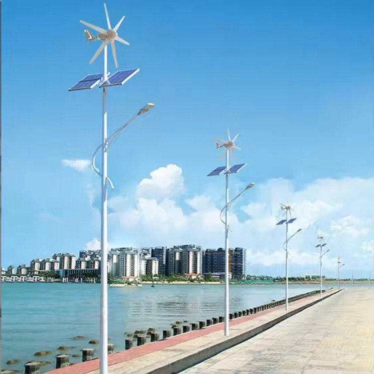 DL-YT-S Wind Solar Hybrid Street Light Pole System
