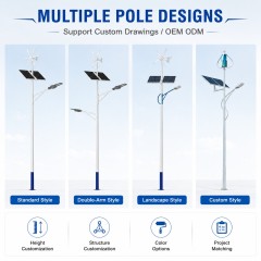 DL-YT-V Wind Solar Hybrid Street Light