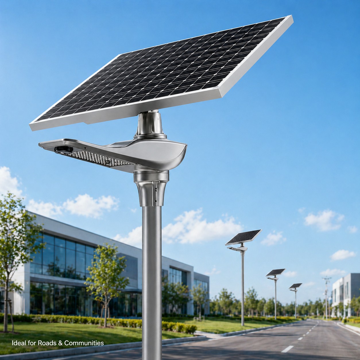 DL-YT-U Integrated Solar Street Light 30W-80W