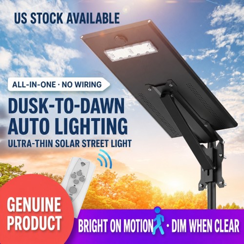 DL-YT-T Ultra-Thin Solar Street Light 20W-40W