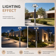 DL-YT-W Flower Solar Garden Light 60W