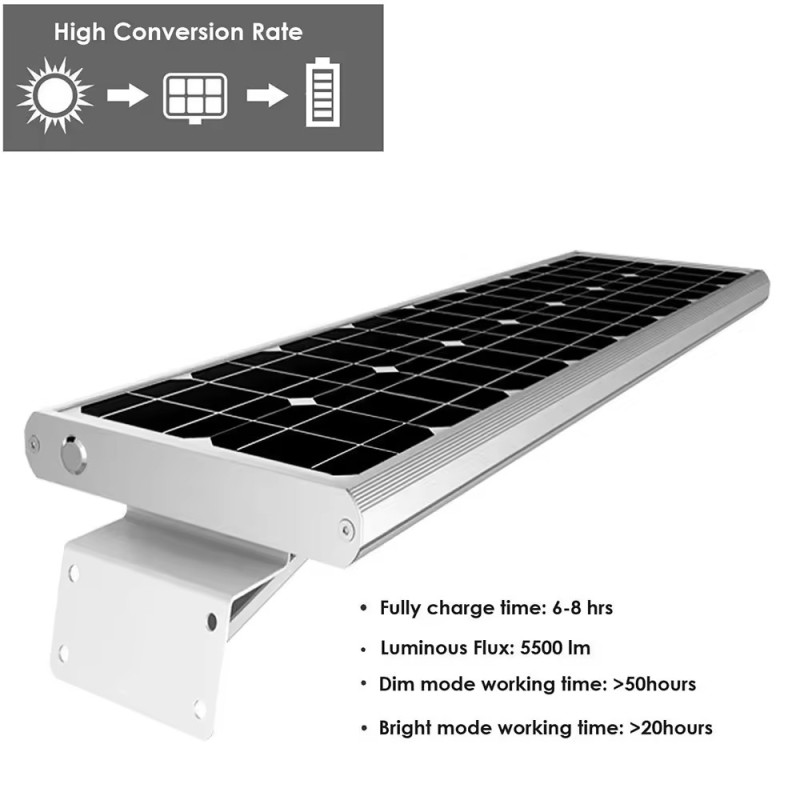 DL-YT-L White All-in-One Solar Street Light