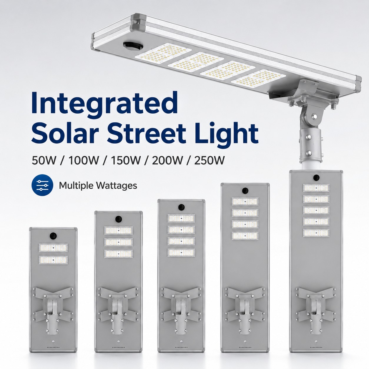DL-YT-Y Engineering All-in-One Solar Street Light 50W-250W