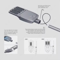 DL-YT-Q All-in-Two Solar Street Light 30W-200W