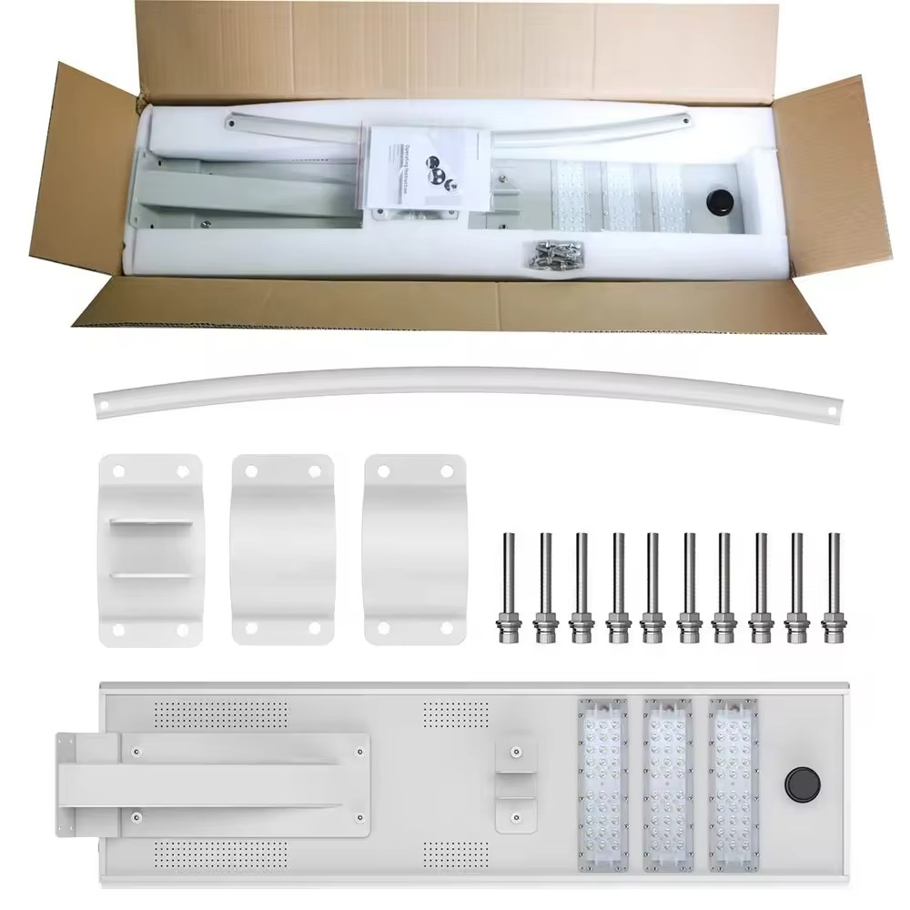 DL-YT-L White All-in-One Solar Street Light