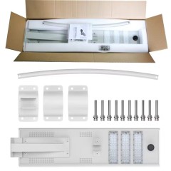 DL-YT-L White All-in-One Solar Street Light