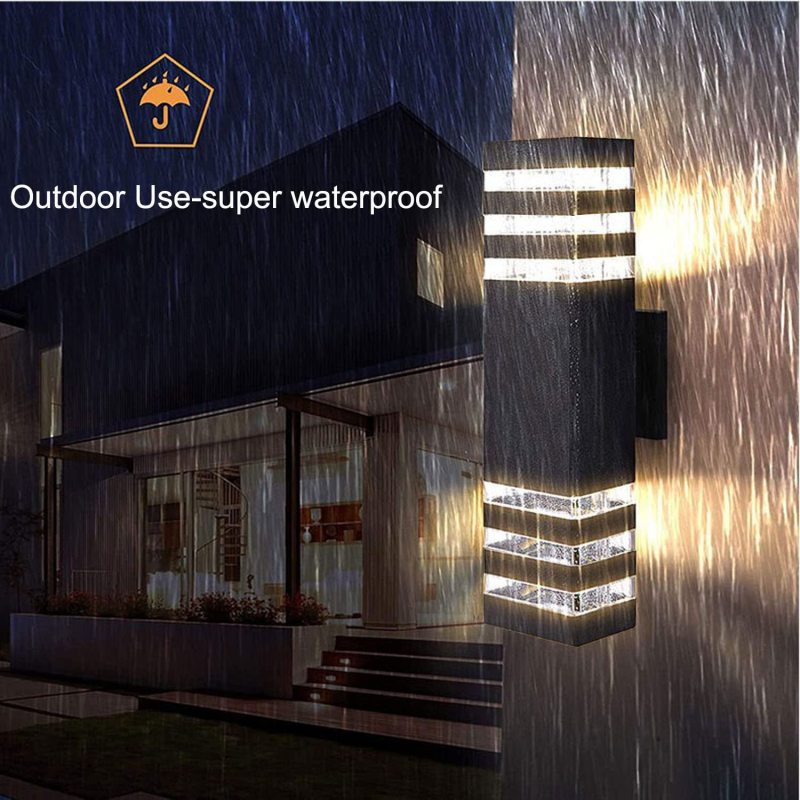 OD-002 GU10 E27 Up and Down Outdoor Wall Light