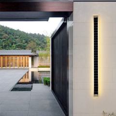 OD-007 Solar Panel Linear Outdoor Wall Light