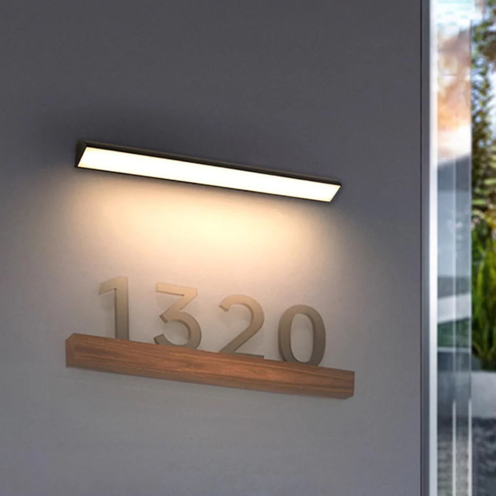 OD-026 Slim Linear LED Outdoor Wall Light