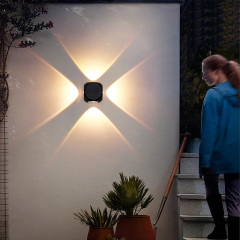 OD-004 Cube Four-Way LED Outdoor Wall Light