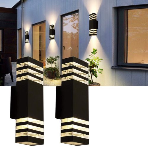 OD-002 GU10 E27 Up and Down Outdoor Wall Light