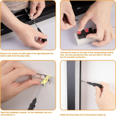 OD-006 RGB Linear LED Outdoor Wall Light