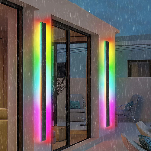 OD-006 RGB Linear LED Outdoor Wall Light