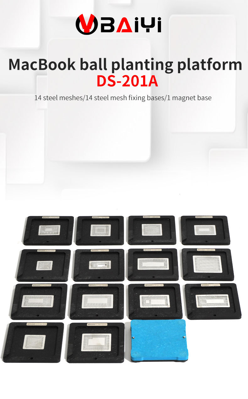 DS-201A Macbook Ball Planting Platform for CPU GPU PCH BGA Chips