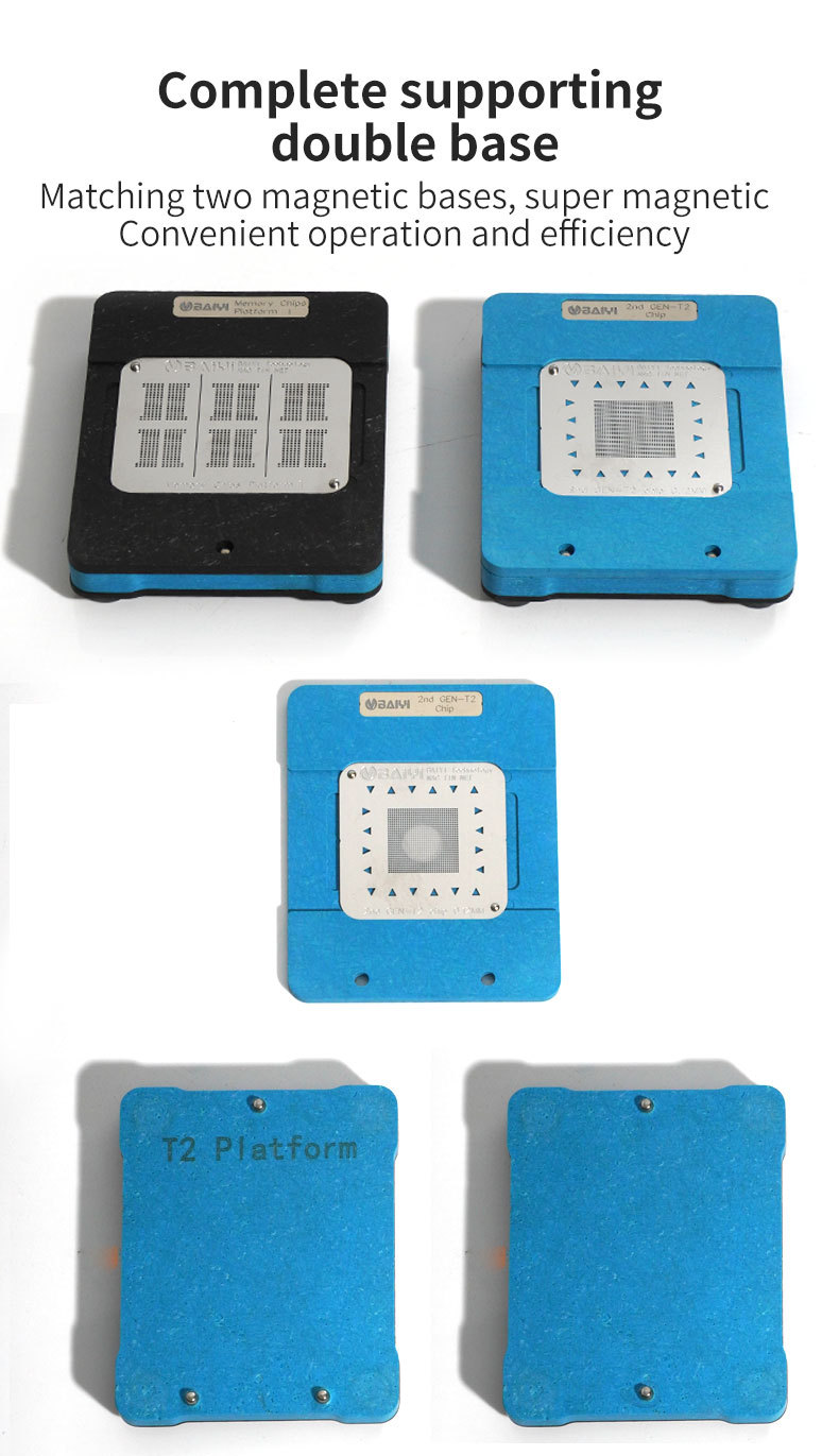 DS-201B Macbook Ball Planting Platform for PMU SMC T1 T2 RAM NAND WIFI Power BGA Chips