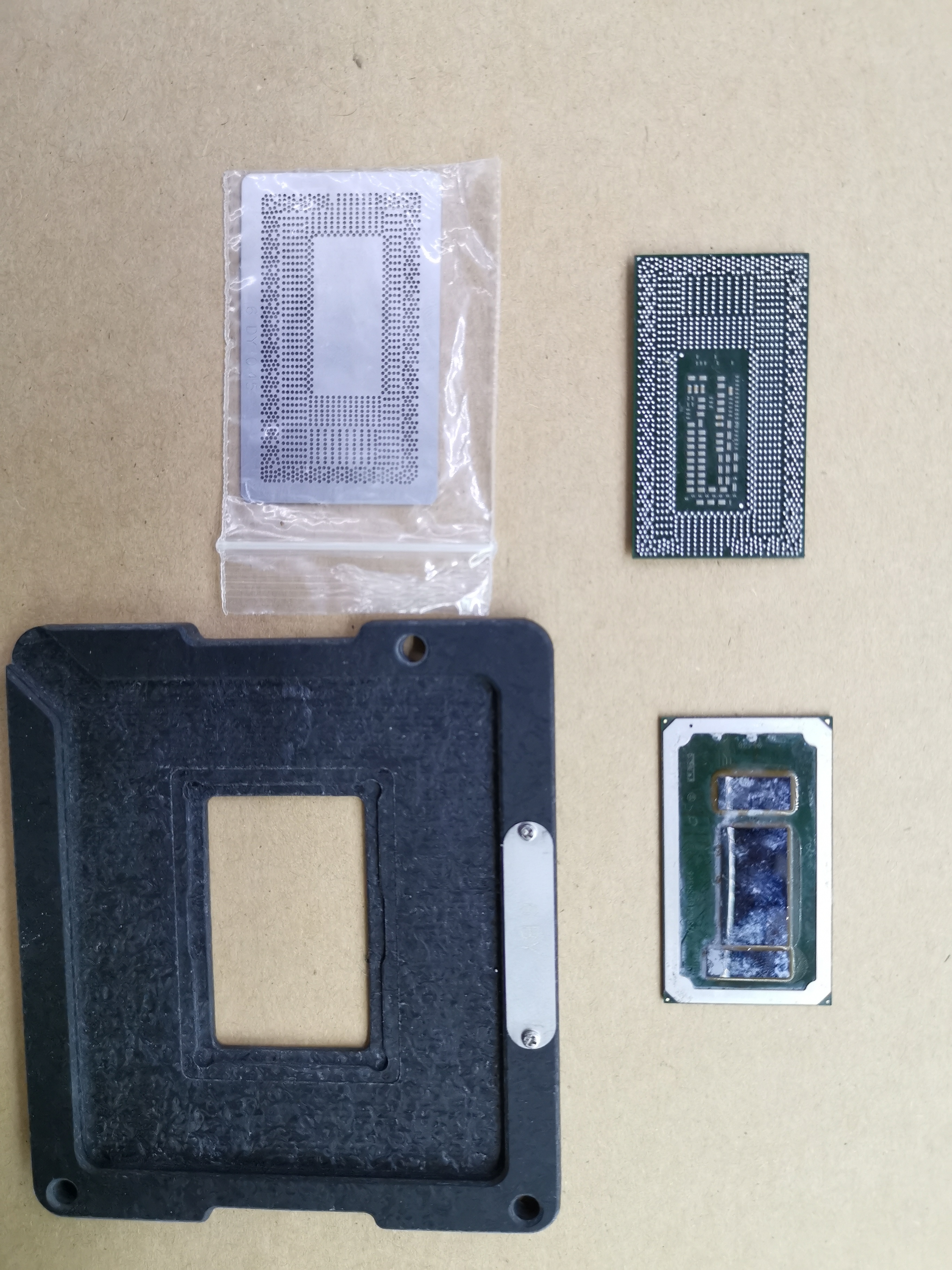 DS-908 MacBook BGA Reballing Platform Tool Set