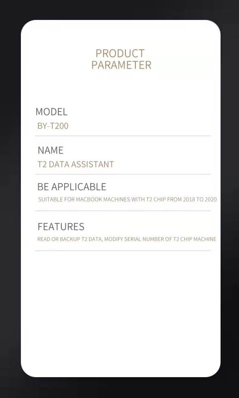 BY-T200 T2 and M1 ROM Programmer,