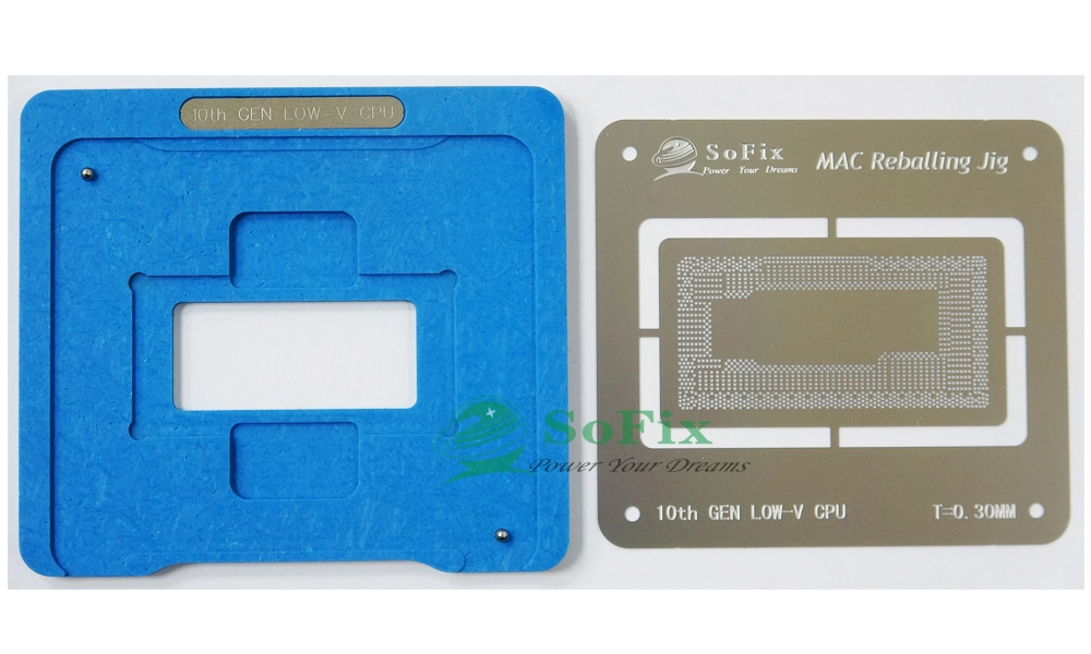 Cpu/memory Jig Inter / M1 / M2 / M3 / M4 CPU Reballing Jig with Stencil ,2013-2024 CPU ...