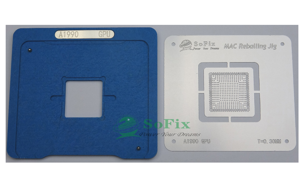 MacBook logic board  BGA Reballing stencil ,Full set