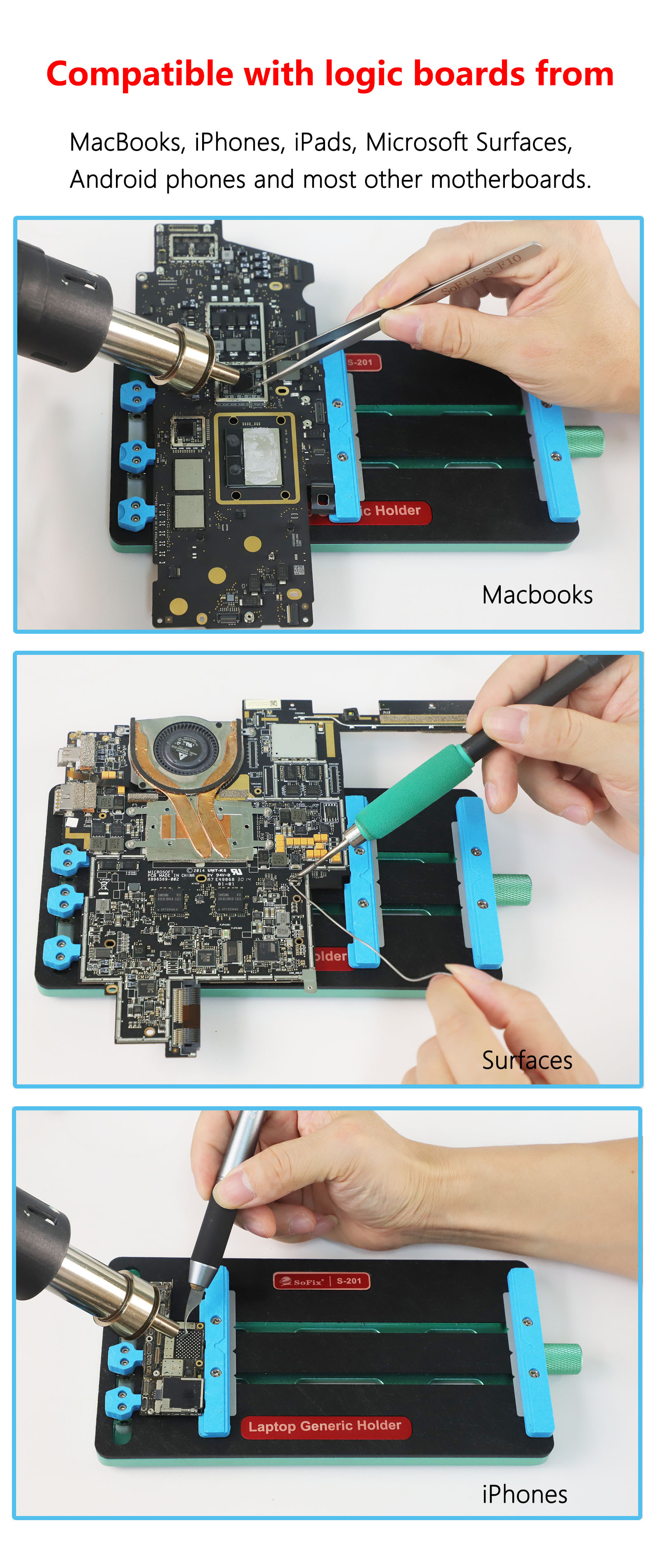 S-201 Generic Logic Board Holder