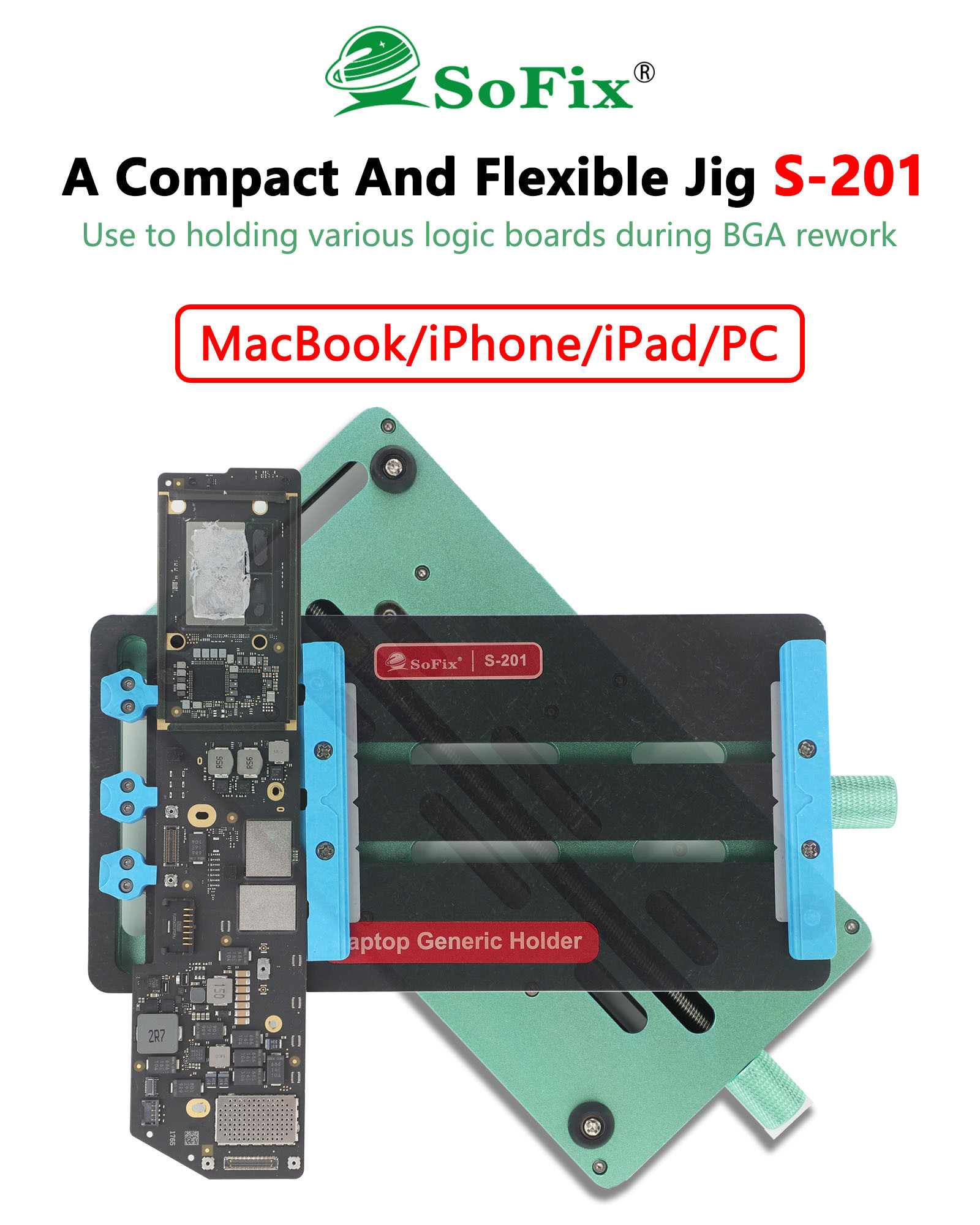 S-201 Generic Logic Board Holder