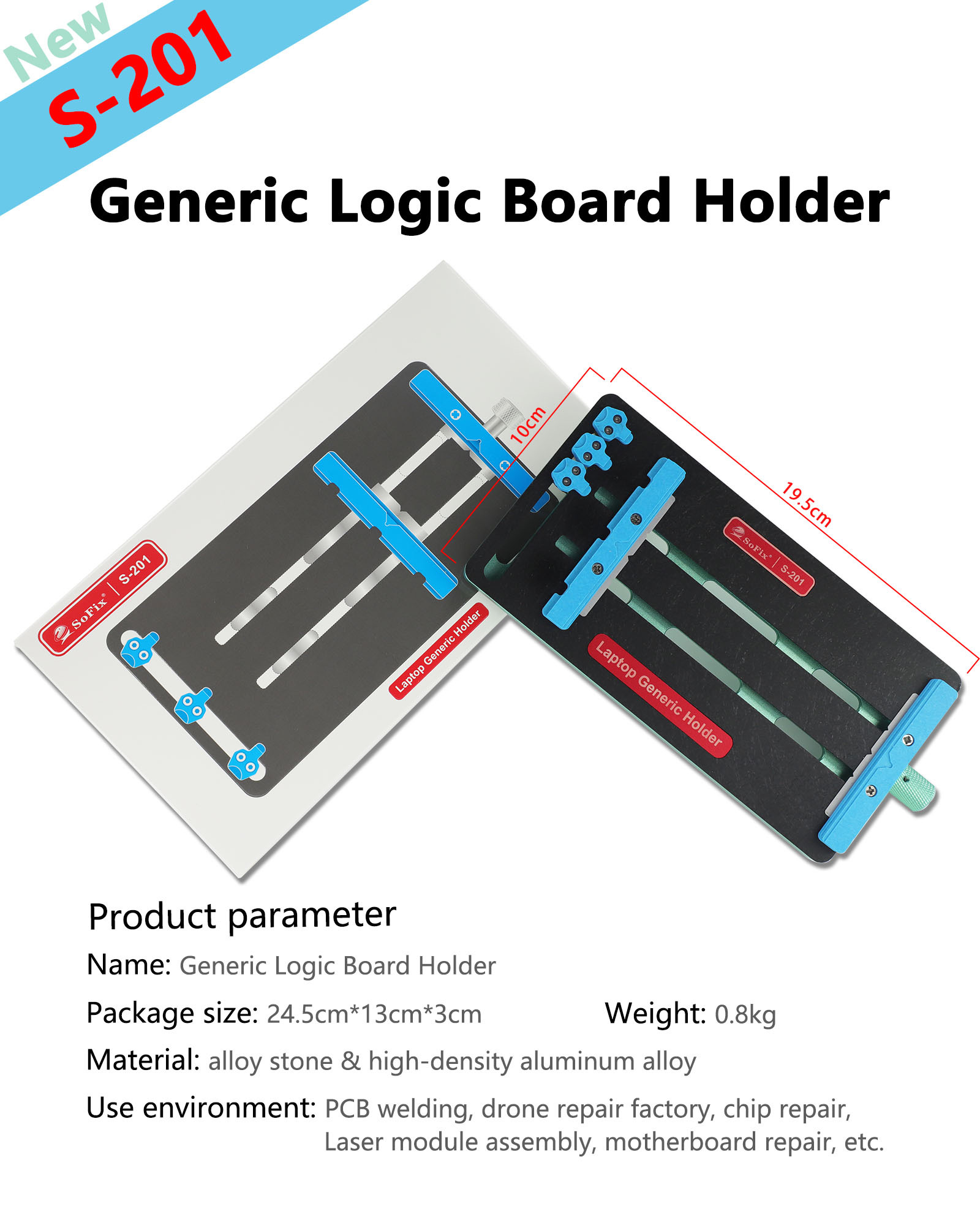 S-201 Generic Logic Board Holder