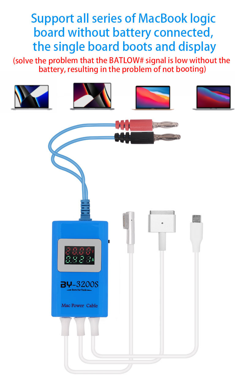 BY-3200S Mac Power Cable,MacBook logic board boot power cord