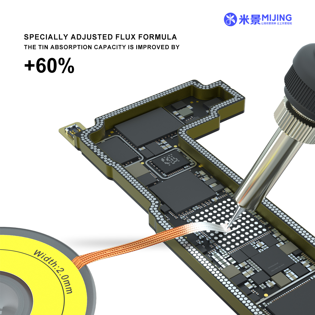 Mijing AR-2020 ALPHATIN-ABSORBING WIRE (5pcs/box)