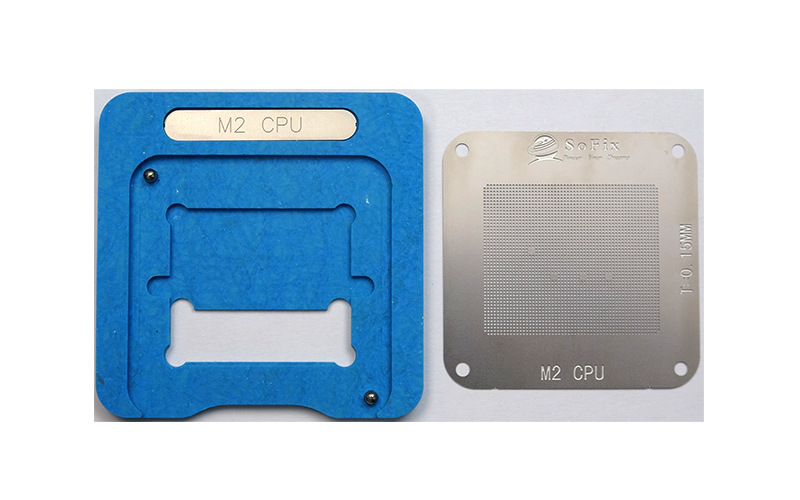 MacBook Air 13inch A2179 A1932 CPU  Reballing Jig, M1 M2 CPU Reballing JigBGA Reballing Kit