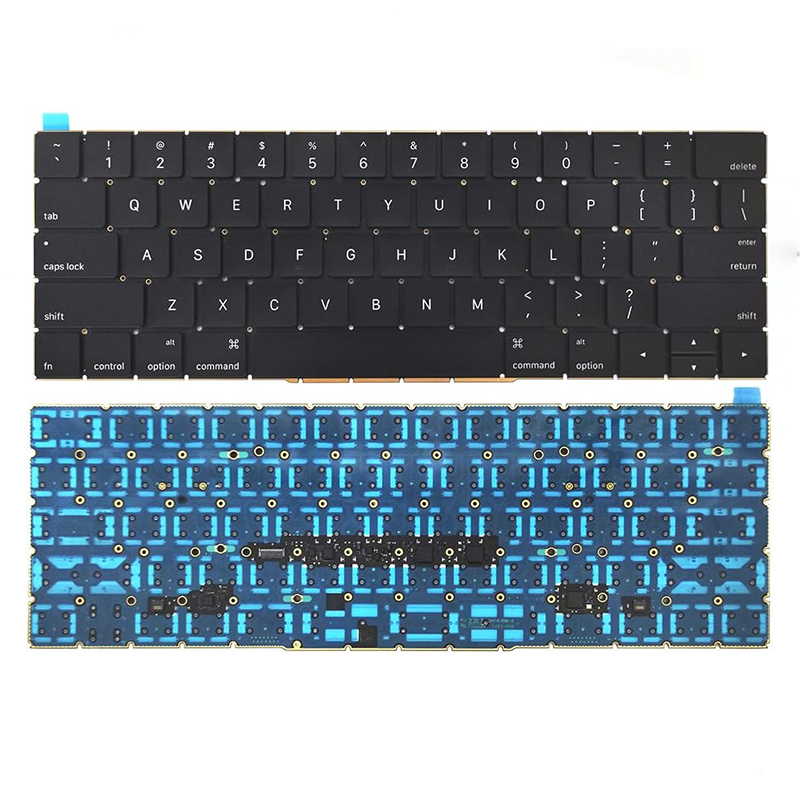 Replace Part US UK Layout Keyboard Standard for MacBook Pro 13 Inch A1706 15 Inch A1707 Touch Bar Late 2016 Mid 2017 Year