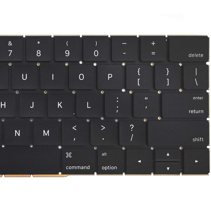 Replace Part US UK Layout Keyboard Standard for MacBook Pro 13 Inch A1706 15 Inch A1707 Touch Bar Late 2016 Mid 2017 Year