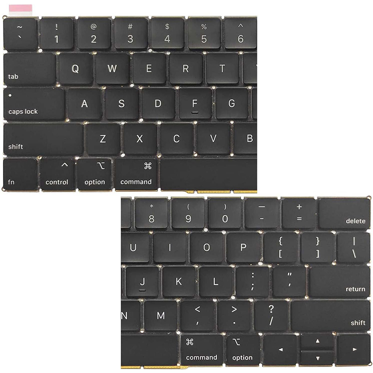 Replacement Keyboard US Layout for MacBook Pro 2018-2019 13 Inch A1989 15 Inch A1990 Keyboard Replacement