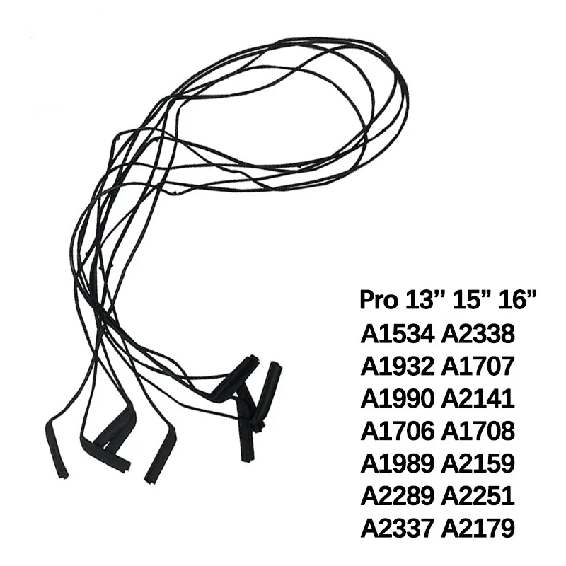 New A1707 A1990 Laptop Sealing LCD Screen Frame Rubber Bezel Trim for Macbook Pro Air Repair Parts Kit