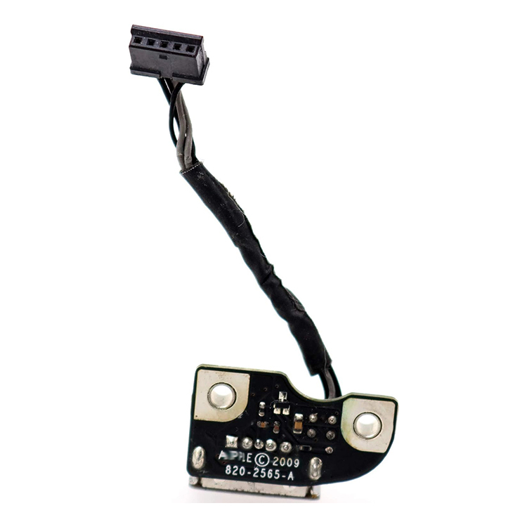 DC Power Jack Board 820-2565-A Replacement for MacBook Pro A1278 A1286 A1297 Part 2009 to 2012 Year