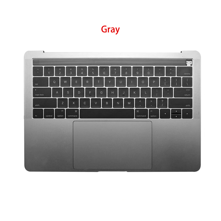 A1708 Topcase for Macbook Pro Retina 13.3inch Top case with US Keyboard Trackpad Silver Grey A1708 Top Case with Keyboard