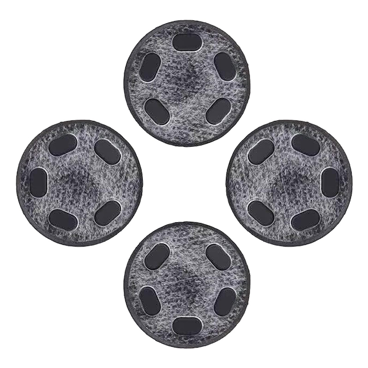 4pcs Bottom Base Rubber Feet Foot Pad Replacement for MacBook Pro A1706 A1707 A1708 2016-2017 Black Bottom Case Rubber Feet