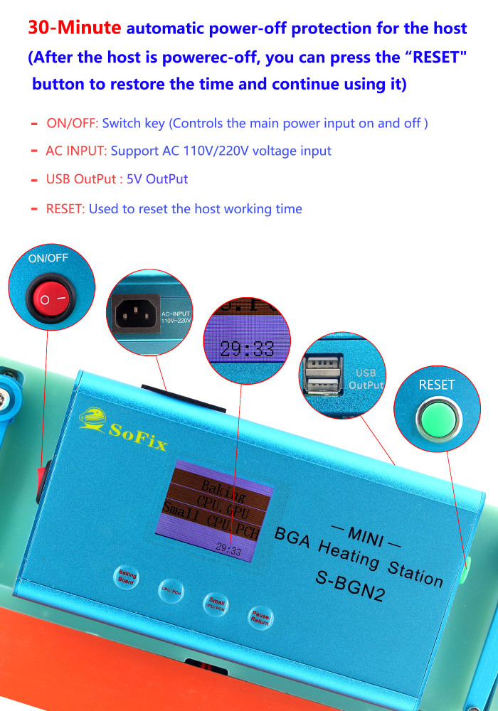MINI BGA Heating Station S-BGN2