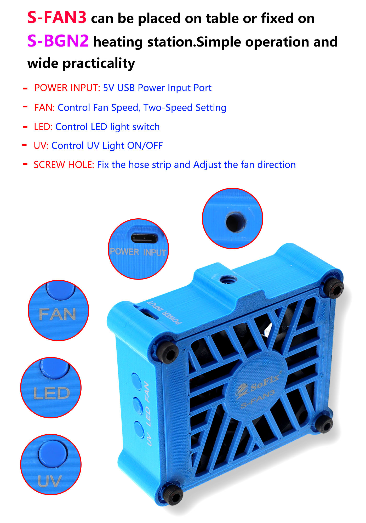 MINI BGA Heating Station S-BGN2