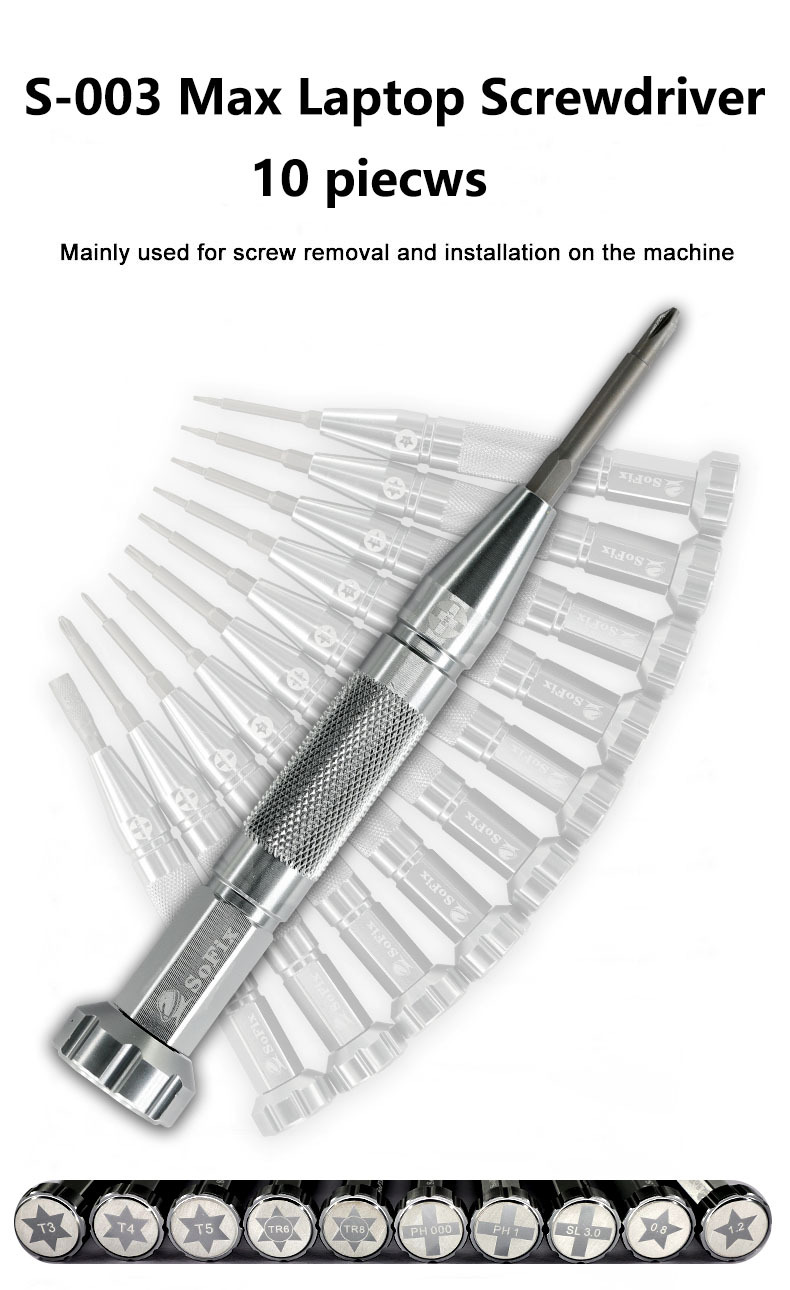 S-003 Max Laptop Screwdriver Set