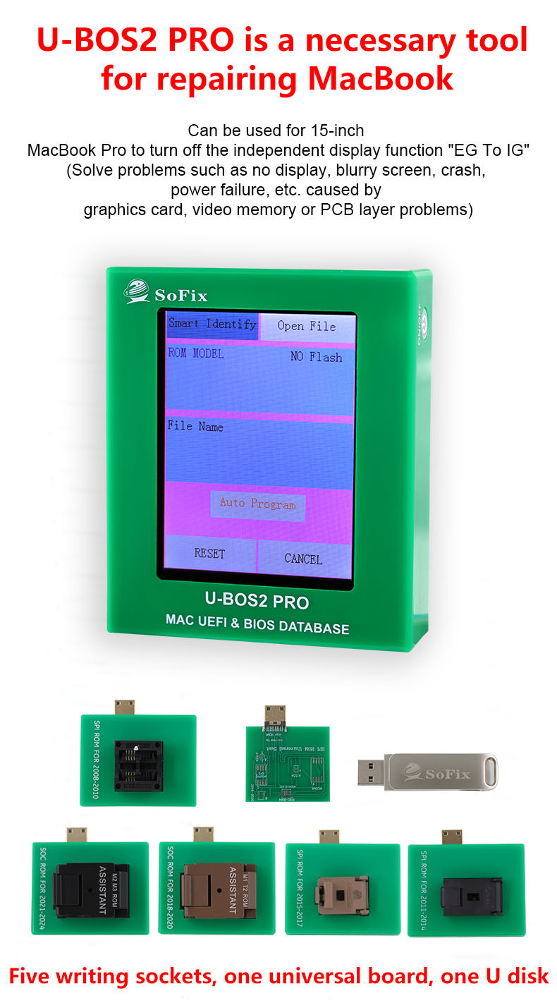 U-BOS2 PRO Mac UEFI and BIOS DATABASE