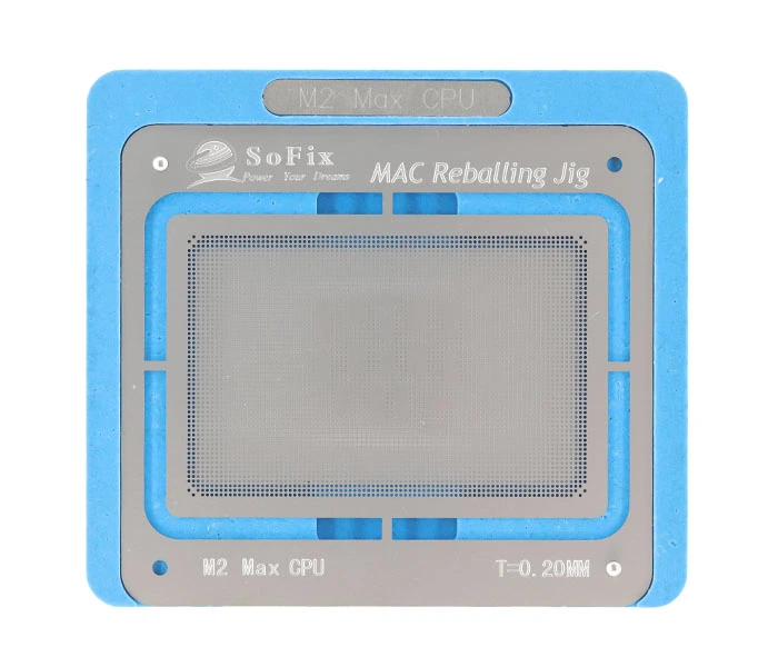Cpu/memory Jig Inter / M1 / M2 / M3 / M4 CPU Reballing Jig with Stencil ,2013-2024 CPU ...